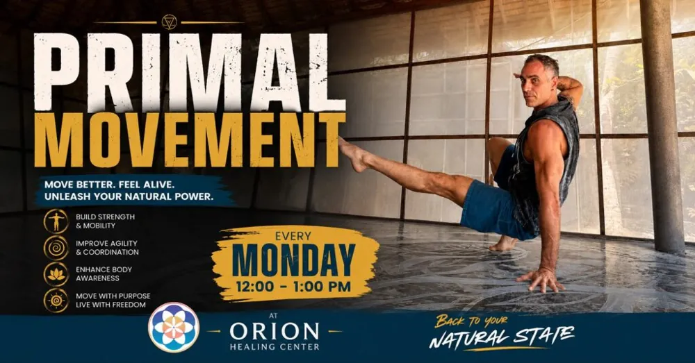 Primal Movement Workshop w/ Jace Jordan — афиша