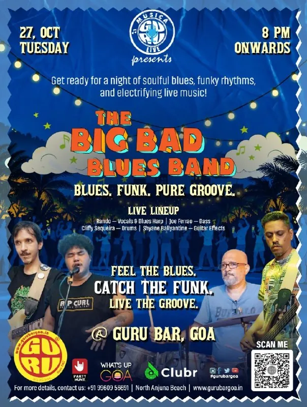 The Big Bad Blues Band — афиша