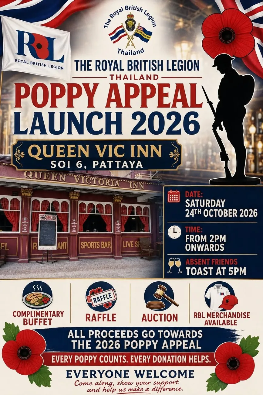 Poppy Appeal Launch 2026 — афиша