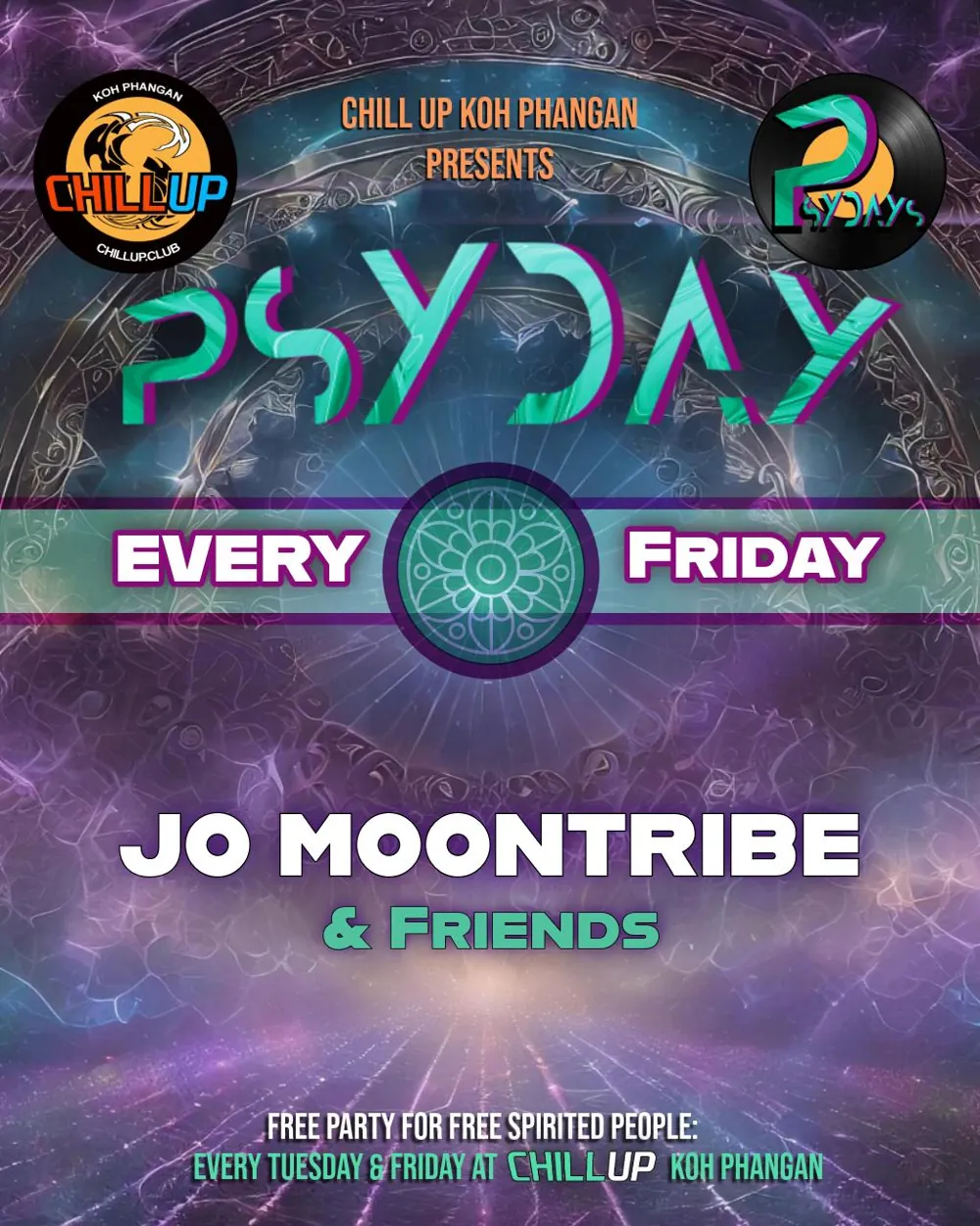 Psyday at Chill Up — афиша
