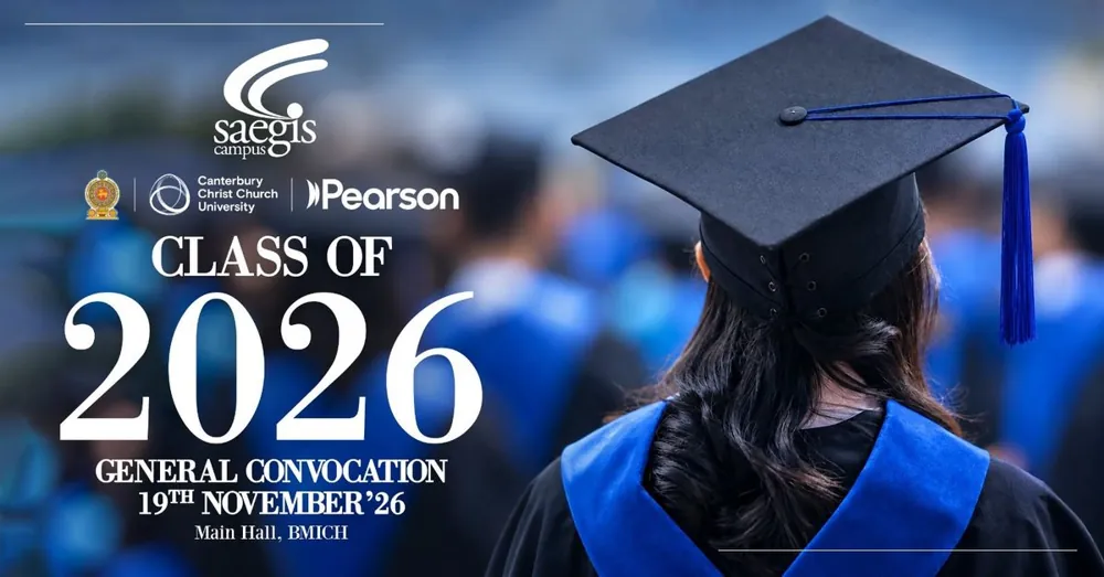 Saegis Campus General Convocation 2026 — афиша