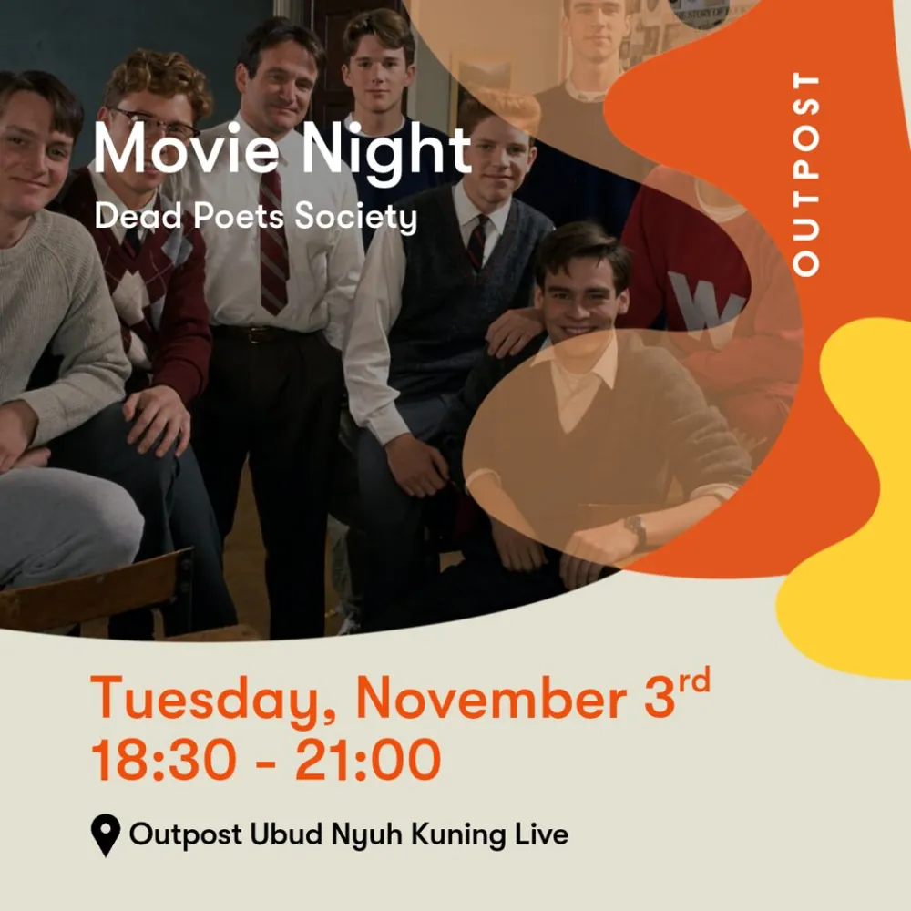 Movie Night: Dead Poets Society — афиша