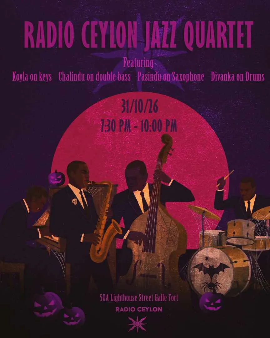 Radio Ceylon Jazz Quartet — афиша