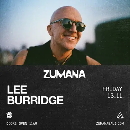 Lee Burridge — афиша