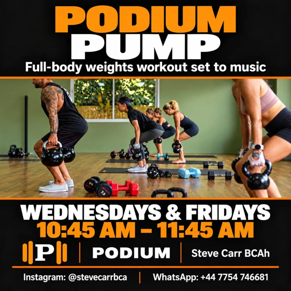 Podium Pump w/ Steve Carr — афиша
