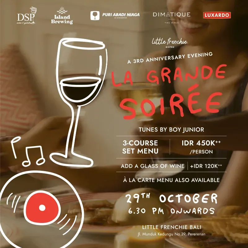 La Grande Soirée — Little Frenchie's 3rd Anniversary — афиша