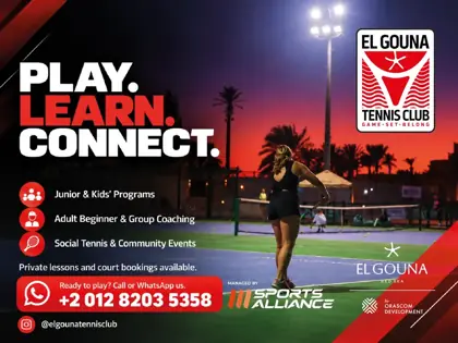 Play. Learn. Connect. at El Gouna Tennis Club — афиша