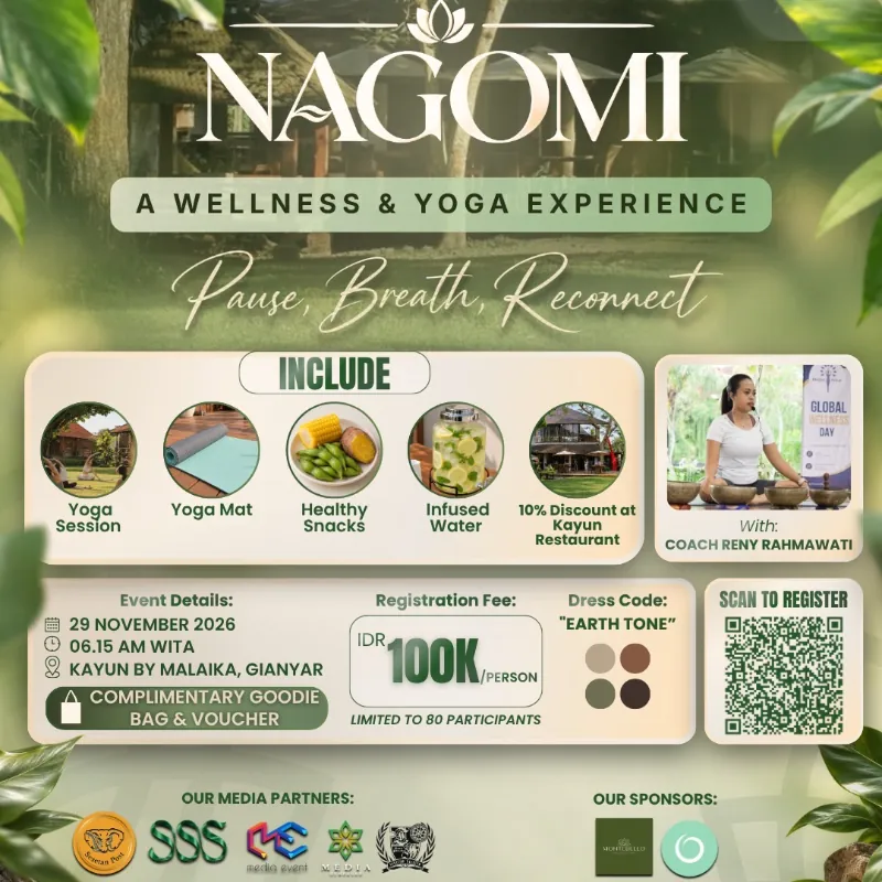 NAGOMI | YOGA EVENT FOR BEGINNER — афиша