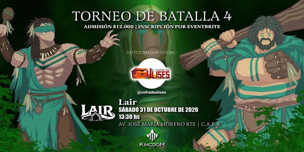 Torneo de Batalla 4 - Lair (31-10-2026) | Kingdom TCG™ — афиша