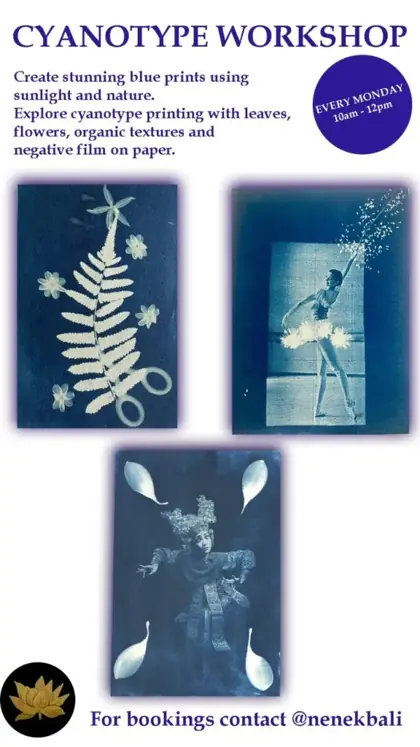 Cyanotype Workshop w/ Rizqi Akbar — афиша