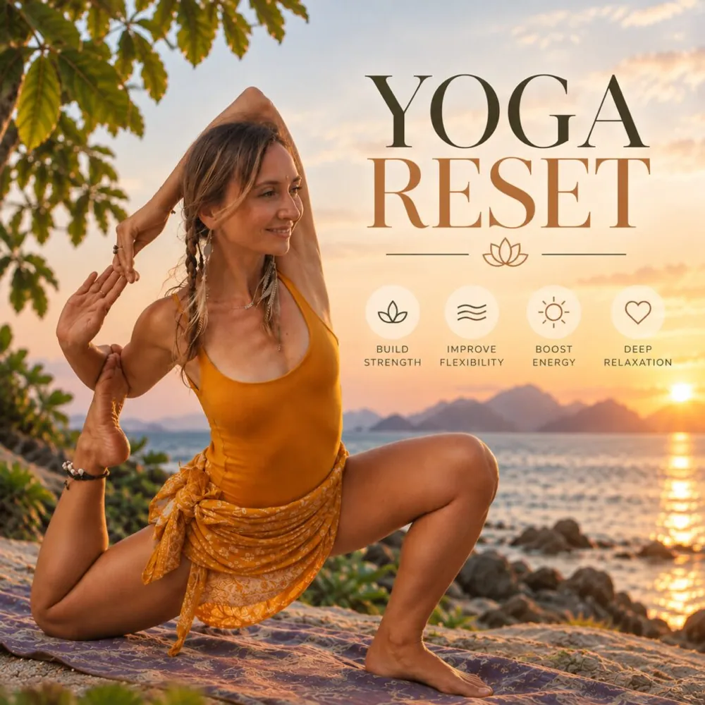 Body Reset: Yoga for Strength & Mobility w/ Daria — афиша