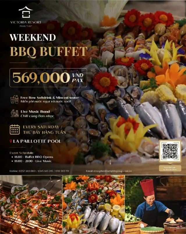 WEEKEND SEAFOOD BBQ — афиша