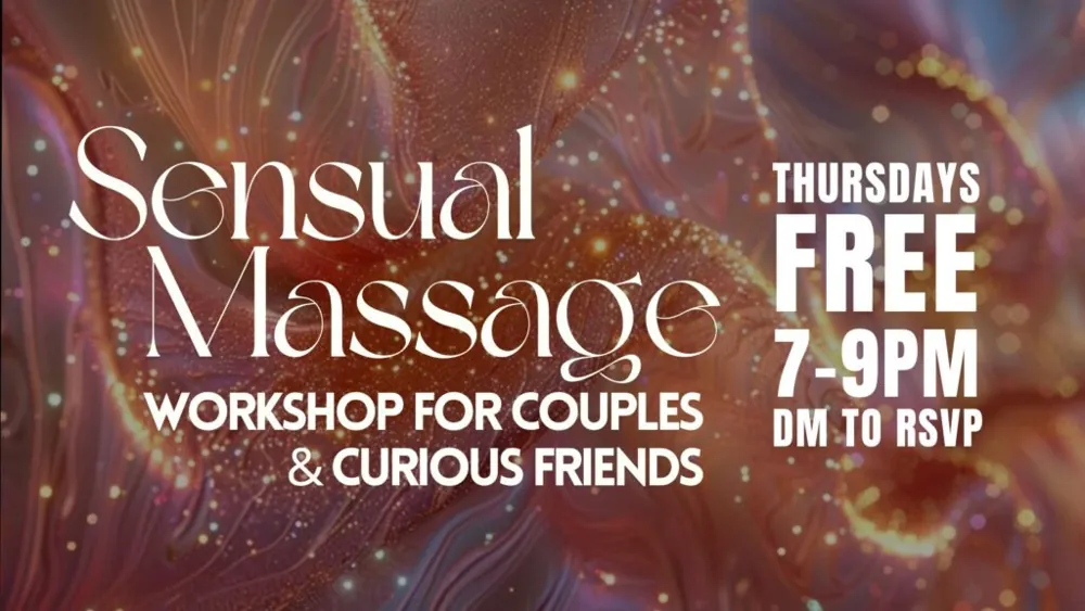 Sensual Massage Workshop for Couples & Curious Friends — афиша