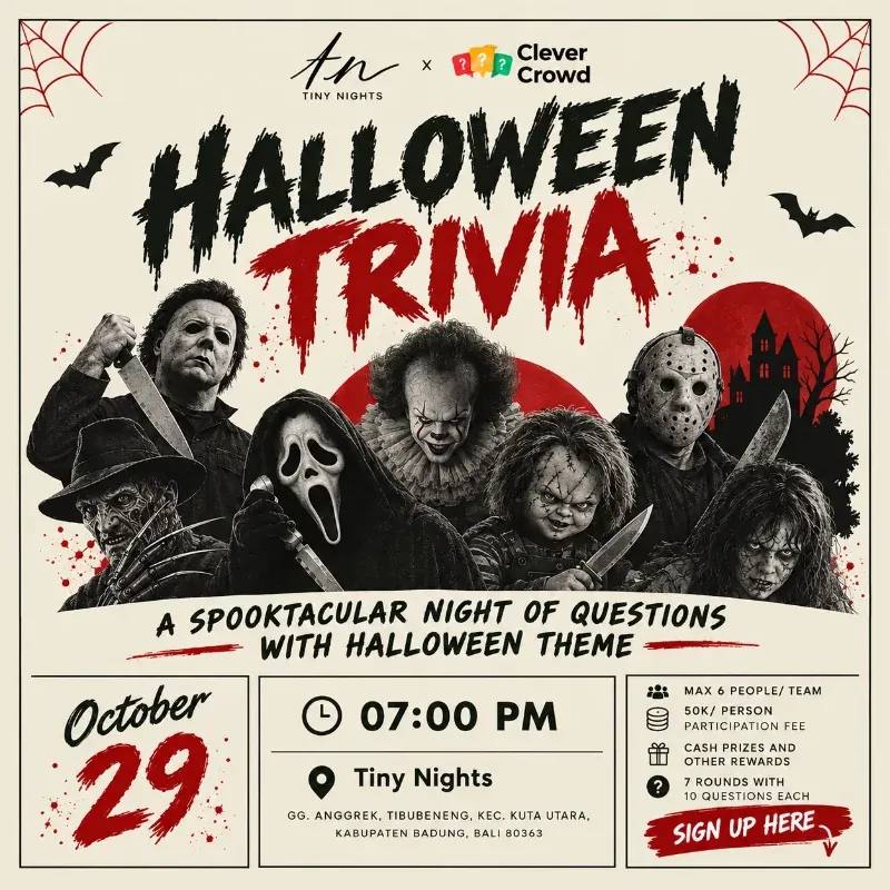HALLOWEEN TRIVIA NIGHT — афиша