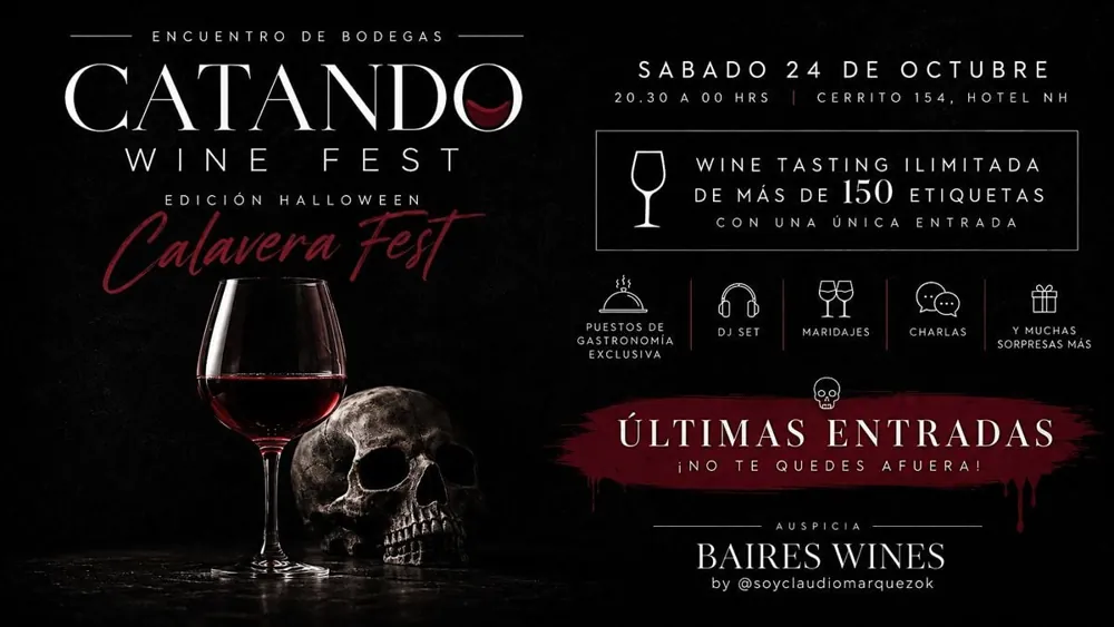 CATANDO WINE FEST EDICION HALLOWEEN — афиша