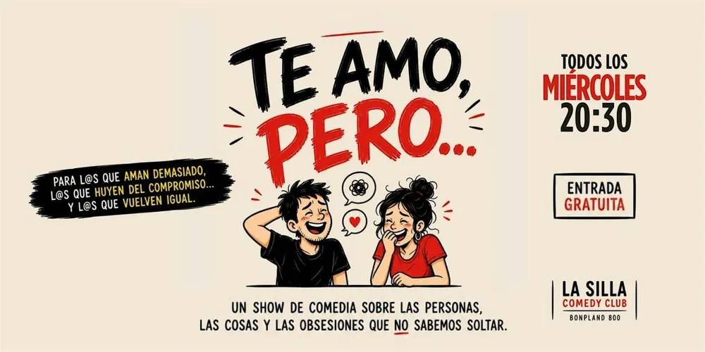TE AMO PERO... | STAND UP — афиша