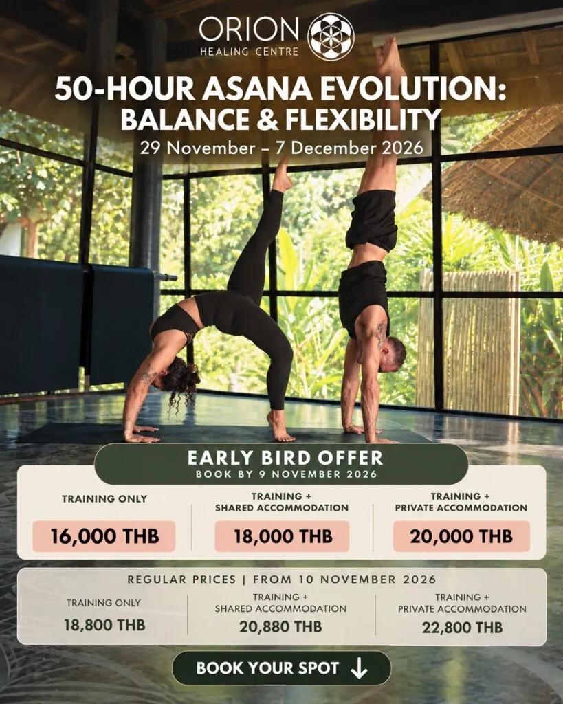 50-Hour Asana Evolution: Balance & Flexibility — афиша