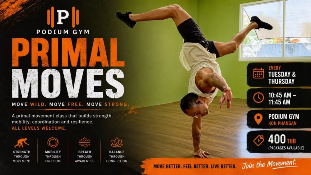 Primal Movement Class w/ Jace Jordan — афиша