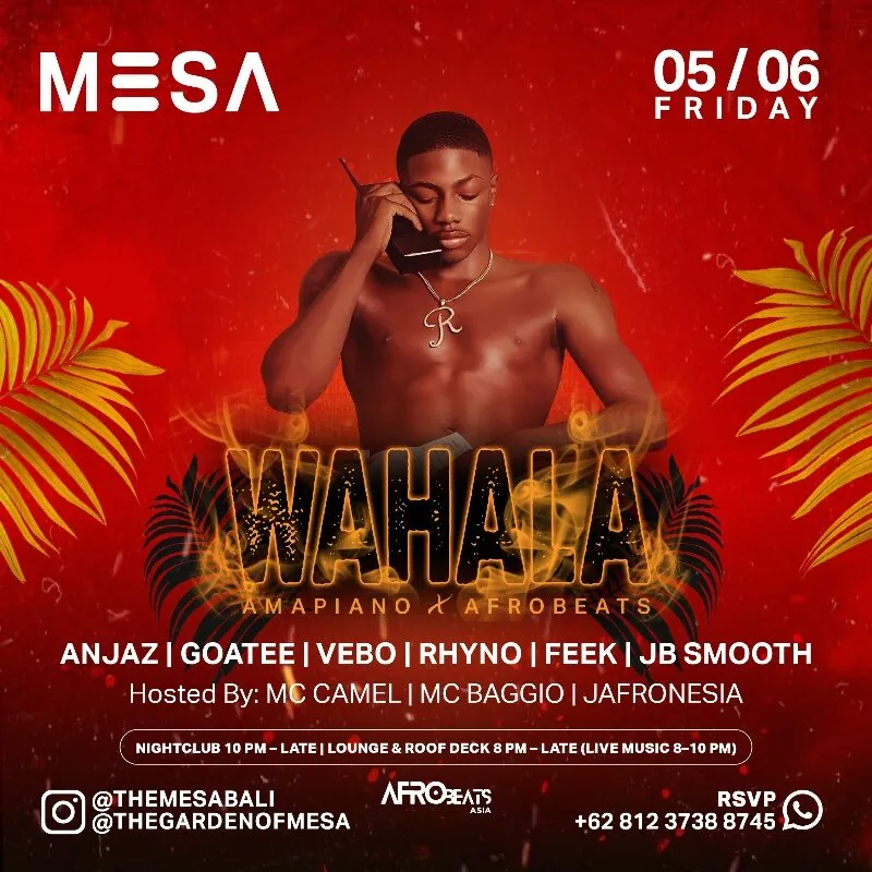 Wahala Fridays: Amapiano X Afrobeats Party — афиша