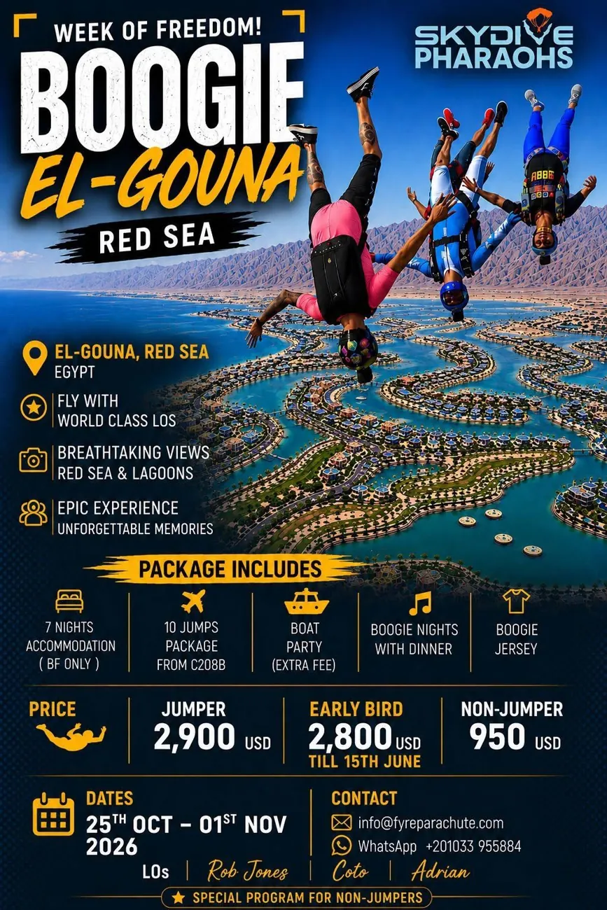 El-Gouna Boogie 25th Oct-01st Nov.2026 — афиша