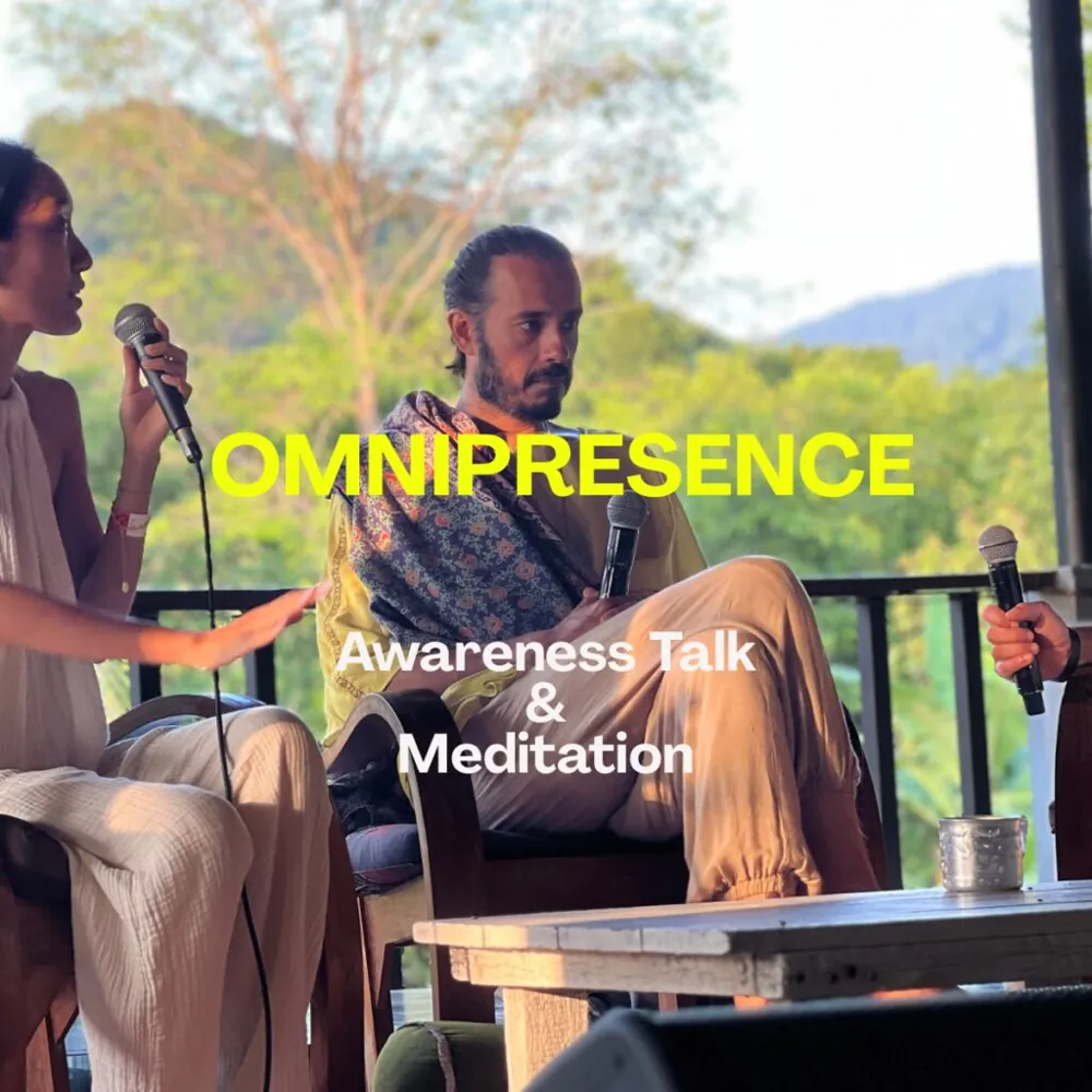 Omnipresence: Learn Meditation Technique + Awareness Talk w/ Sebastian Lyall — афиша