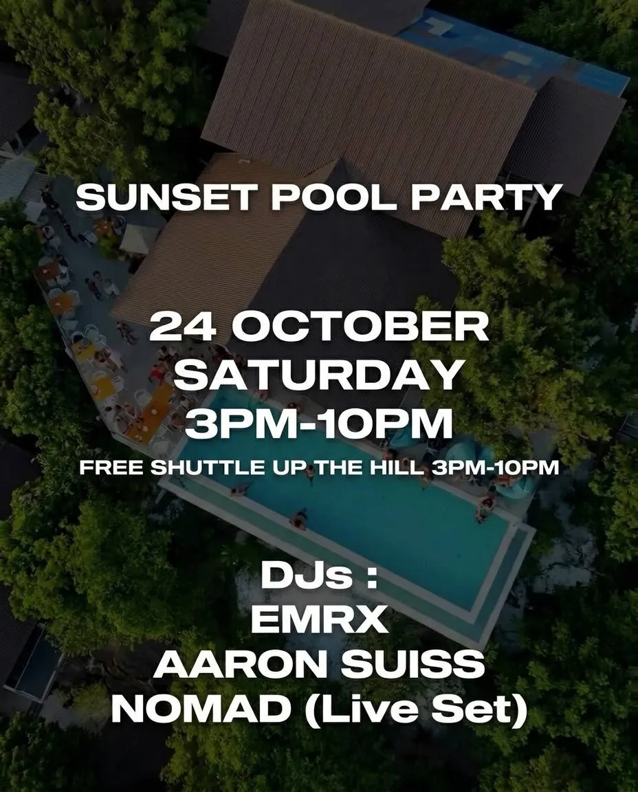 Sunset Pool Party — афиша