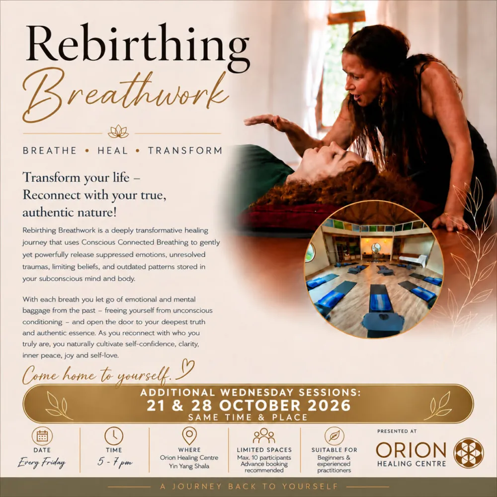 Rebirthing Breathwork w/ Yvonne — афиша
