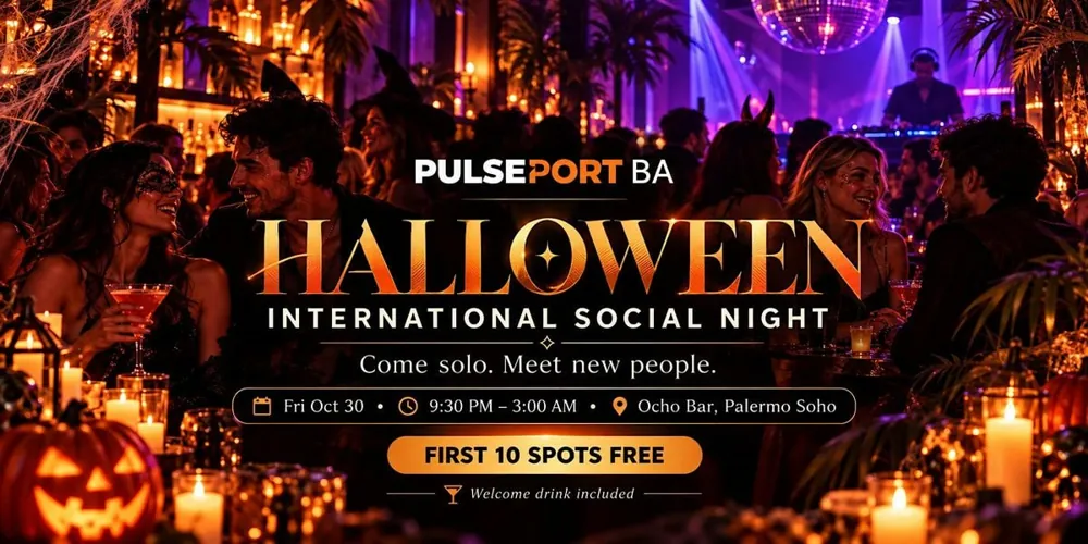 Pulseport BA — Halloween International Social Night — афиша