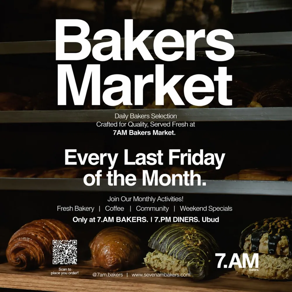7AM 7PM Bakers Market — October Edition — афиша