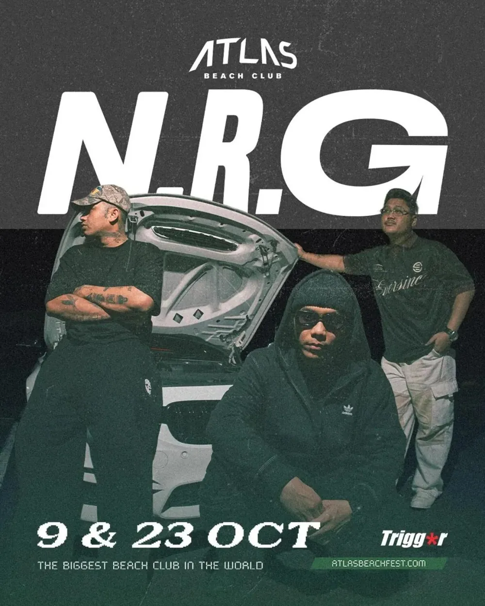 Feel The NRG — вечеринка в Atlas Beach Club — афиша