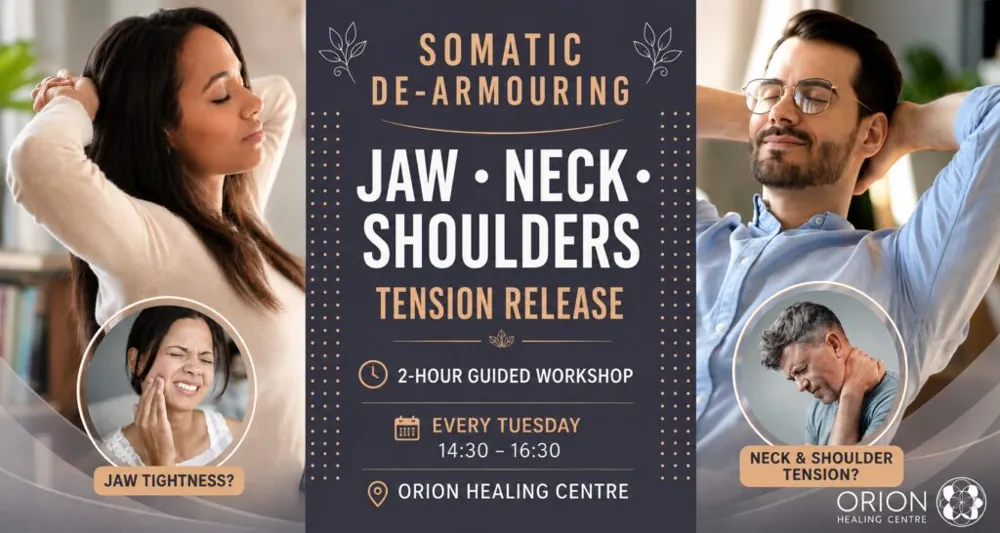 Jaw, Neck, Shoulders: Somatic De-Armouring — афиша