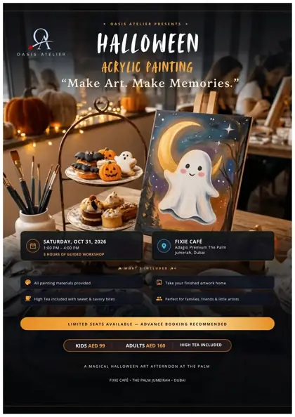 Halloween 2026 — Paint, Play & Celebrate! — афиша
