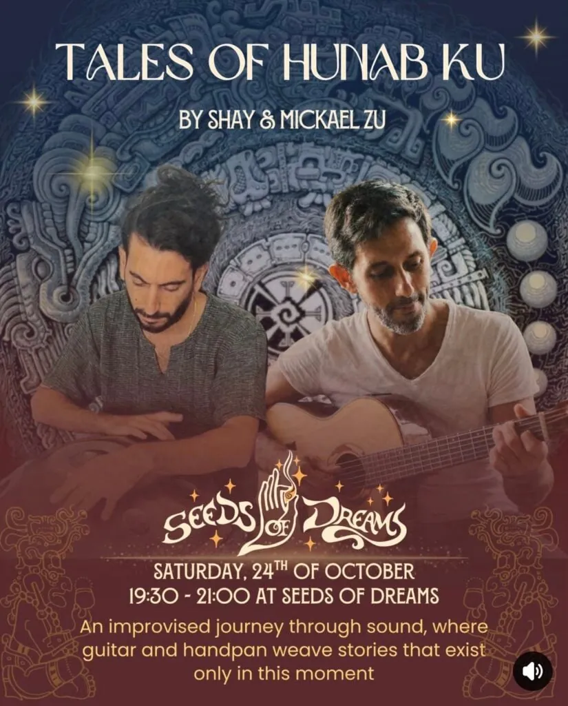 Tales of Hunab Ku w/ Shay Deri & Mickael Zu — афиша