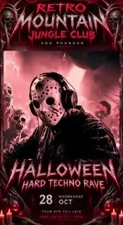 Афиша: Halloween Hard Techno Rave