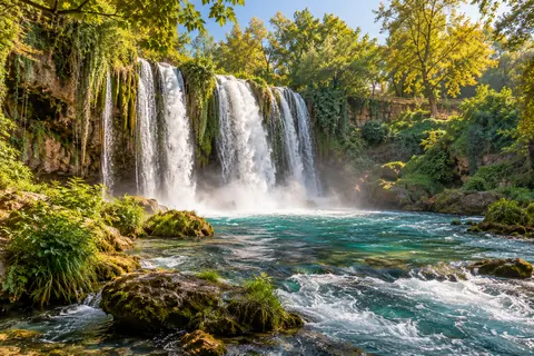 Где находятся водопады Дюден и как до них добраться