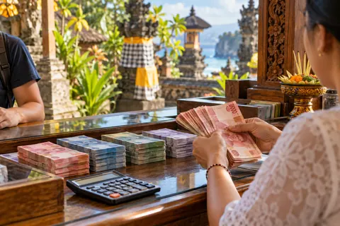 Где на Бали выгоднее обменять доллары и как поменять рубли или USDT на рупии