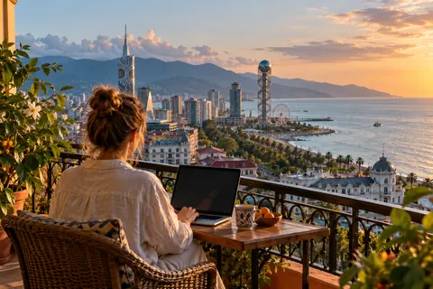 Где в Батуми работать с ноутбуком: кафе, коворкинги и интернет