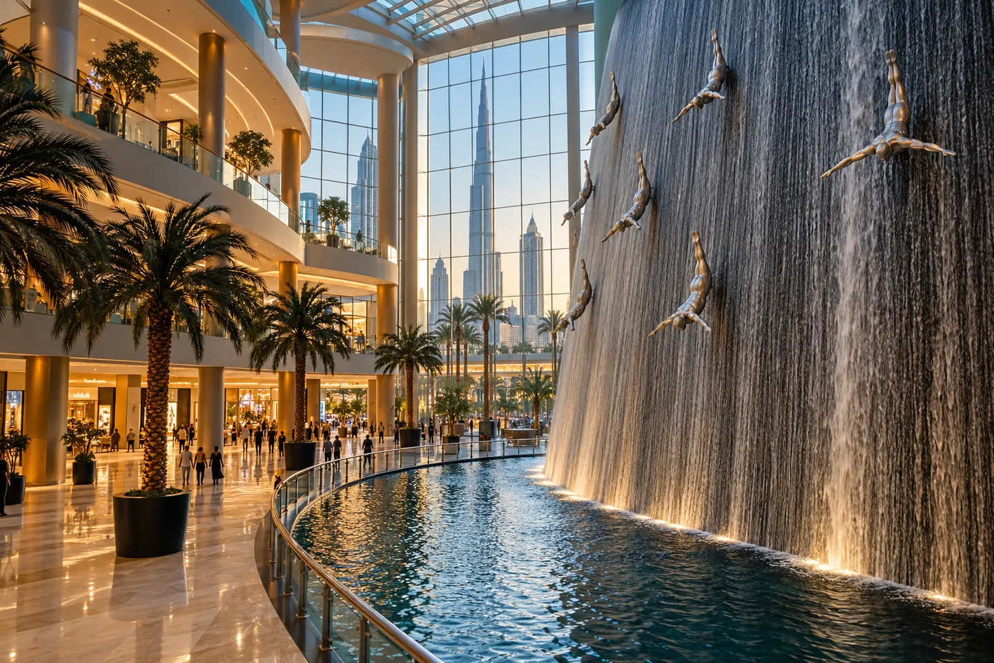 Что интересного посмотреть в Dubai Mall, кроме магазинов
