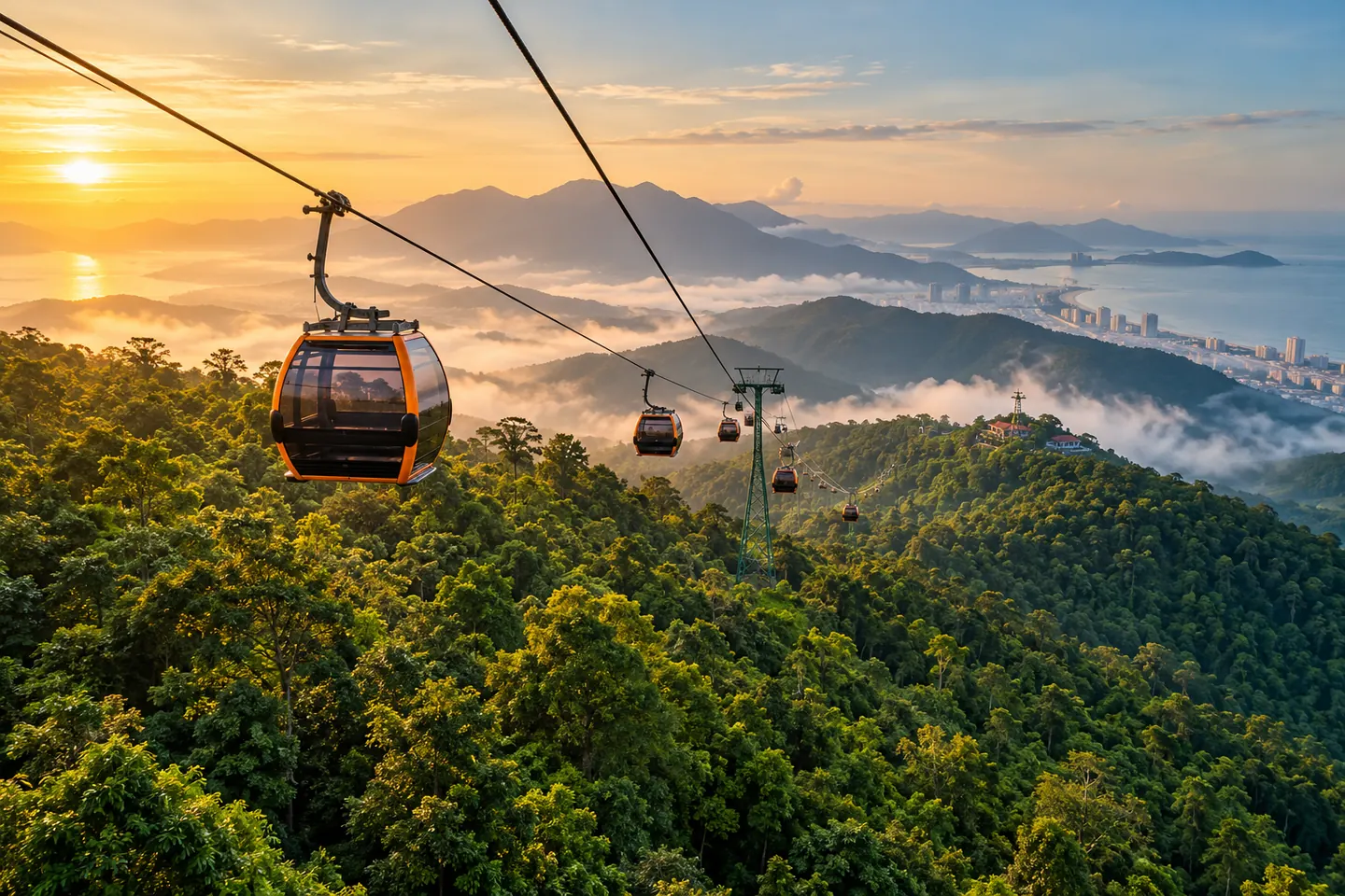 Где находится Золотой мост с огромными руками и стоит ли ехать в Ba Na Hills