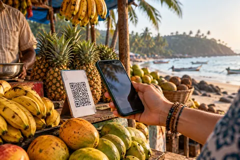 Можно ли иностранцу пользоваться UPI и платить по QR-коду в Гоа