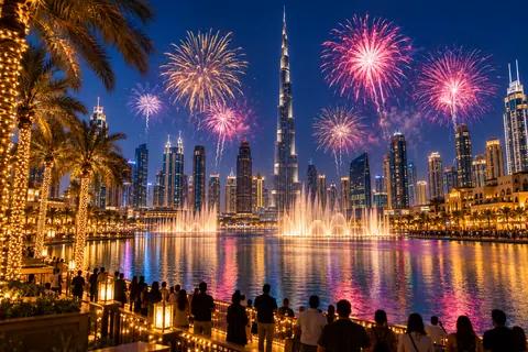 Dubai Shopping Festival 2026/27 и Новый год у Бурдж-Халифы: даты и что известно