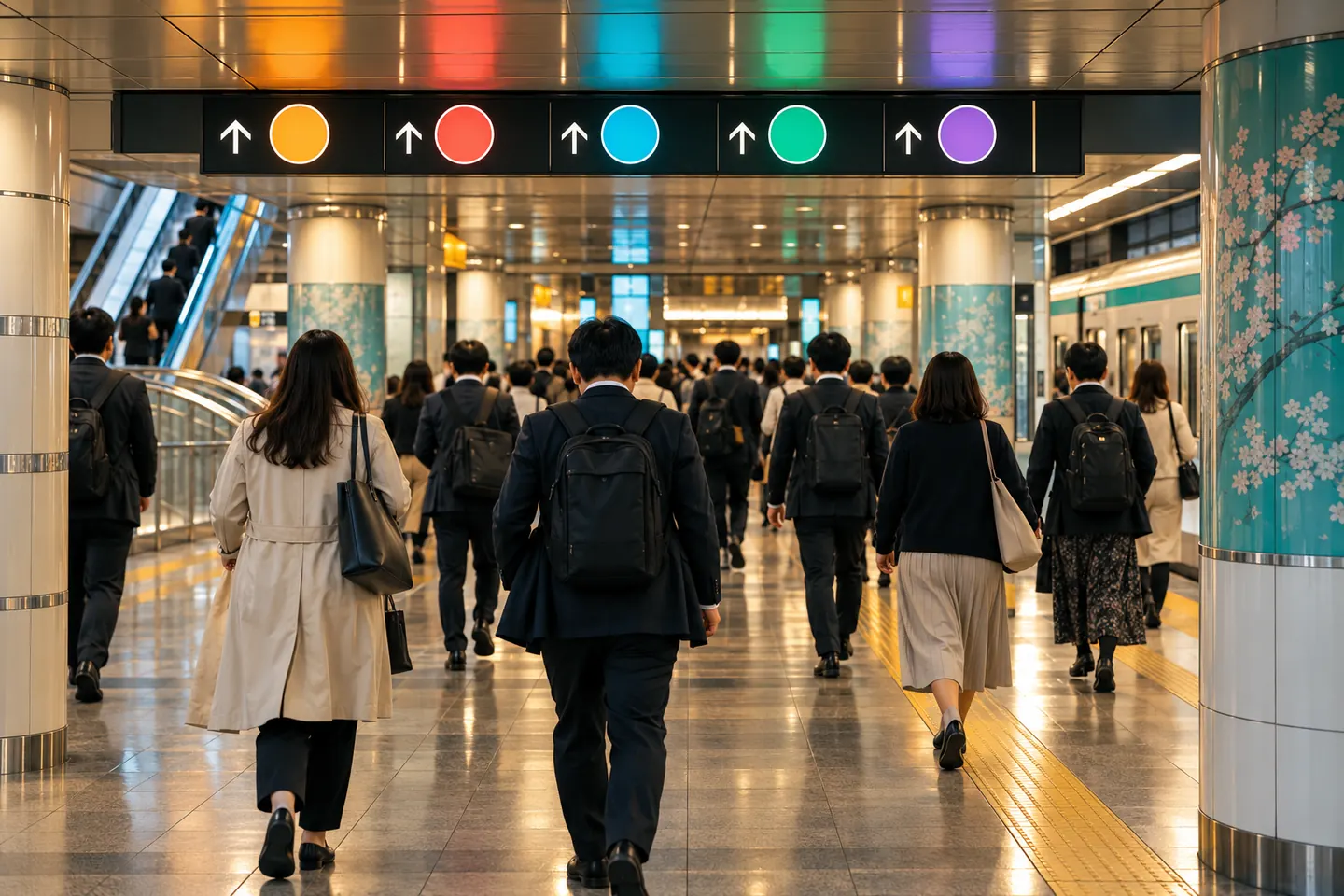 Как разобраться в метро Токио и не запутаться в пересадках