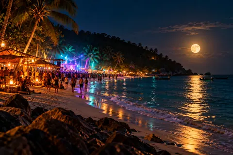 Когда проходят Full Moon Party на Пангане и сколько стоит вход
