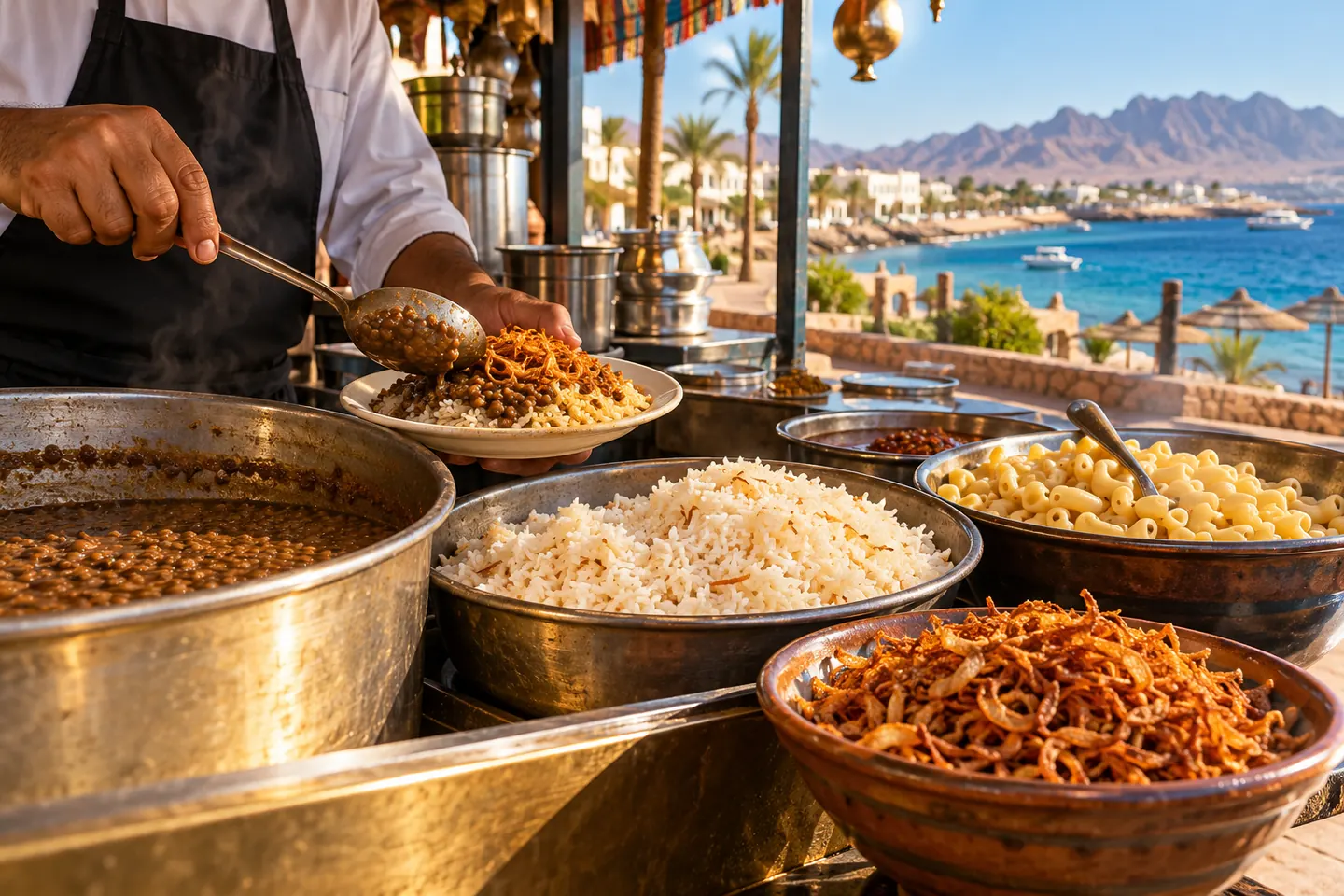 Где в Шарм-эль-Шейхе попробовать египетскую кухню и свежие морепродукты
