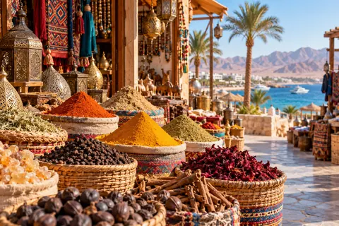 На каких рынках Шарм-эль-Шейха покупать сувениры и специи
